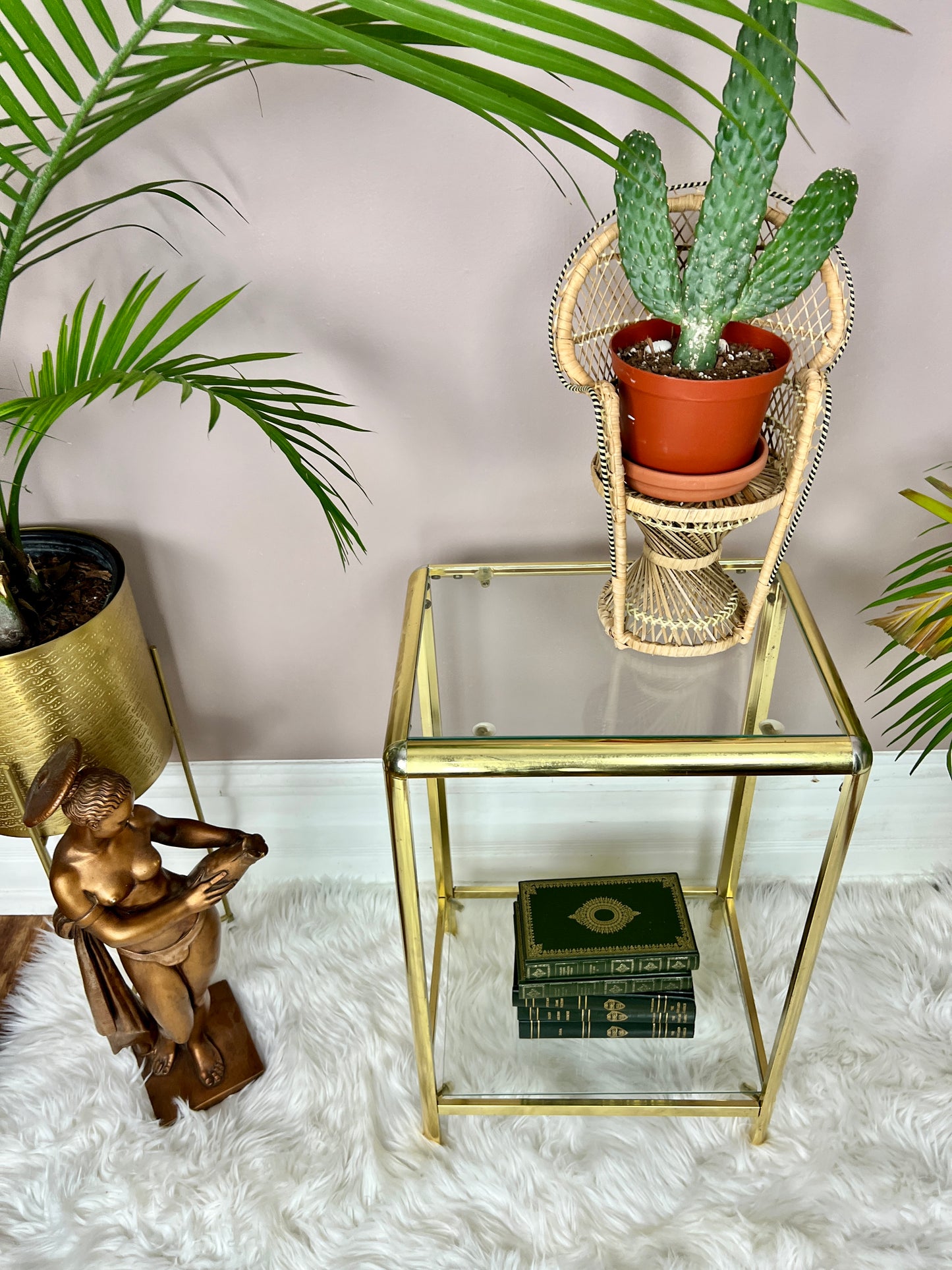 The Bodhi Brass Side Table