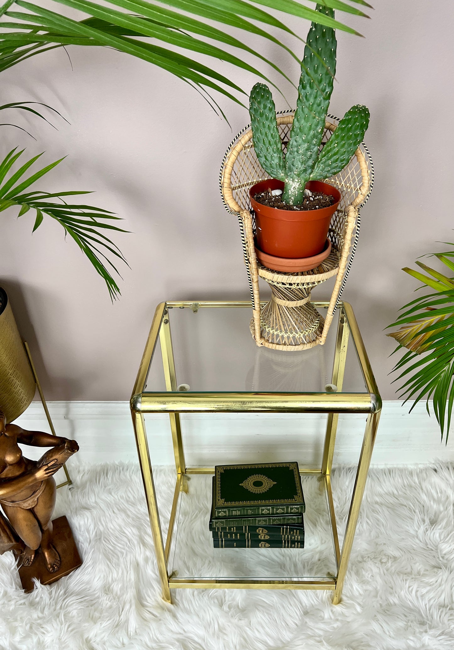 The Bodhi Brass Side Table
