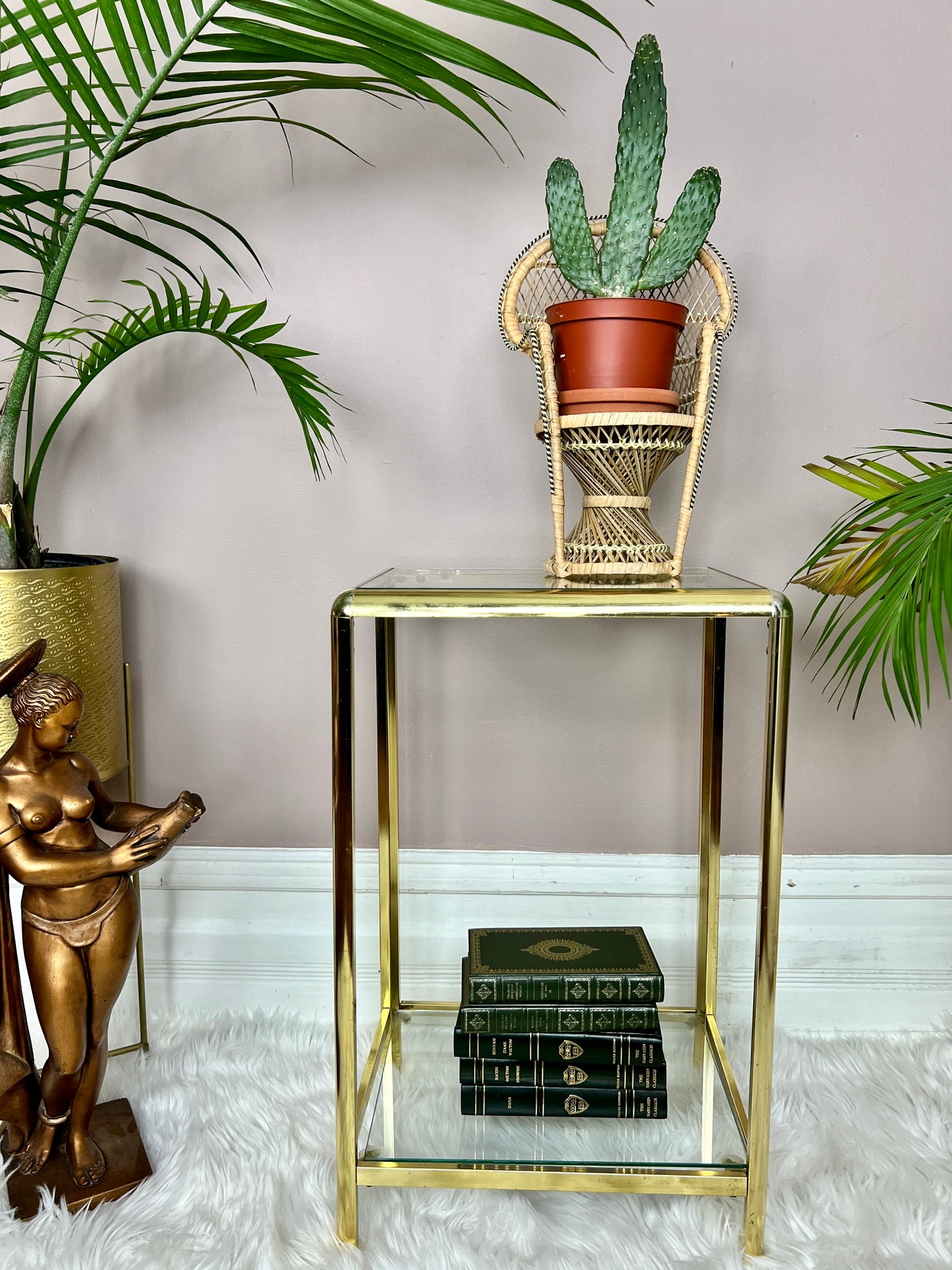 The Bodhi Brass Side Table