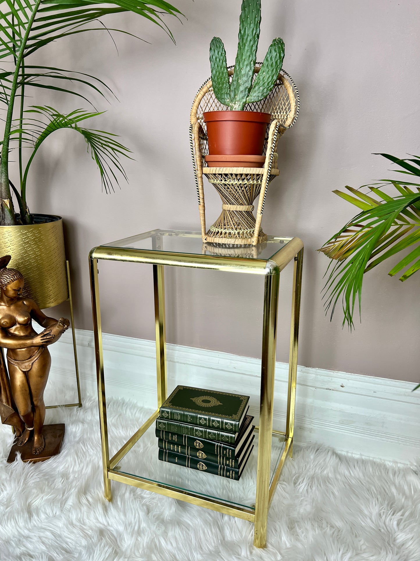 The Bodhi Brass Side Table