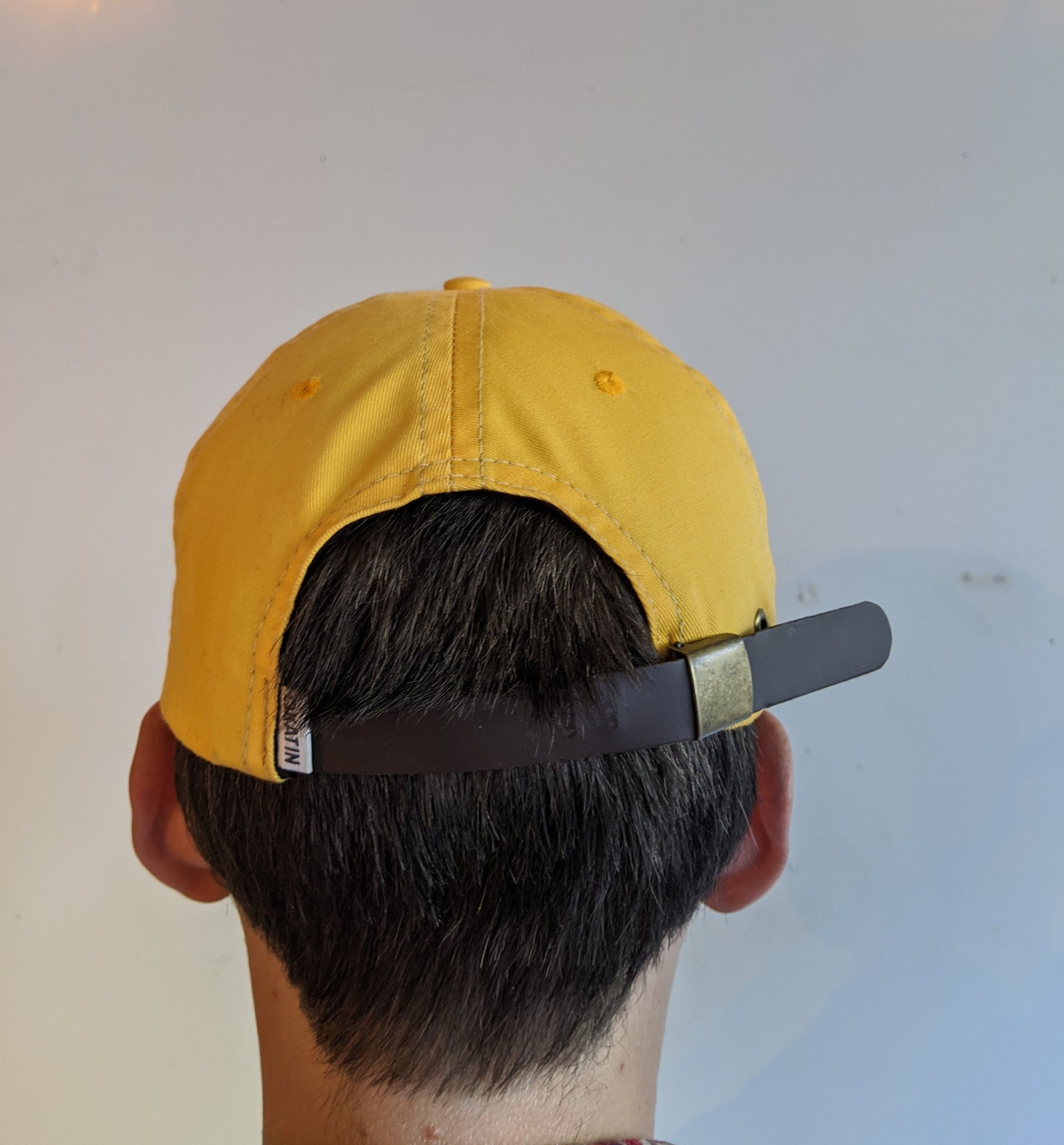 Waxed Cotton Canvas Yellow Surfer 5 Panel Hat