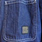 chore jacket blue denim men small paul newman prison