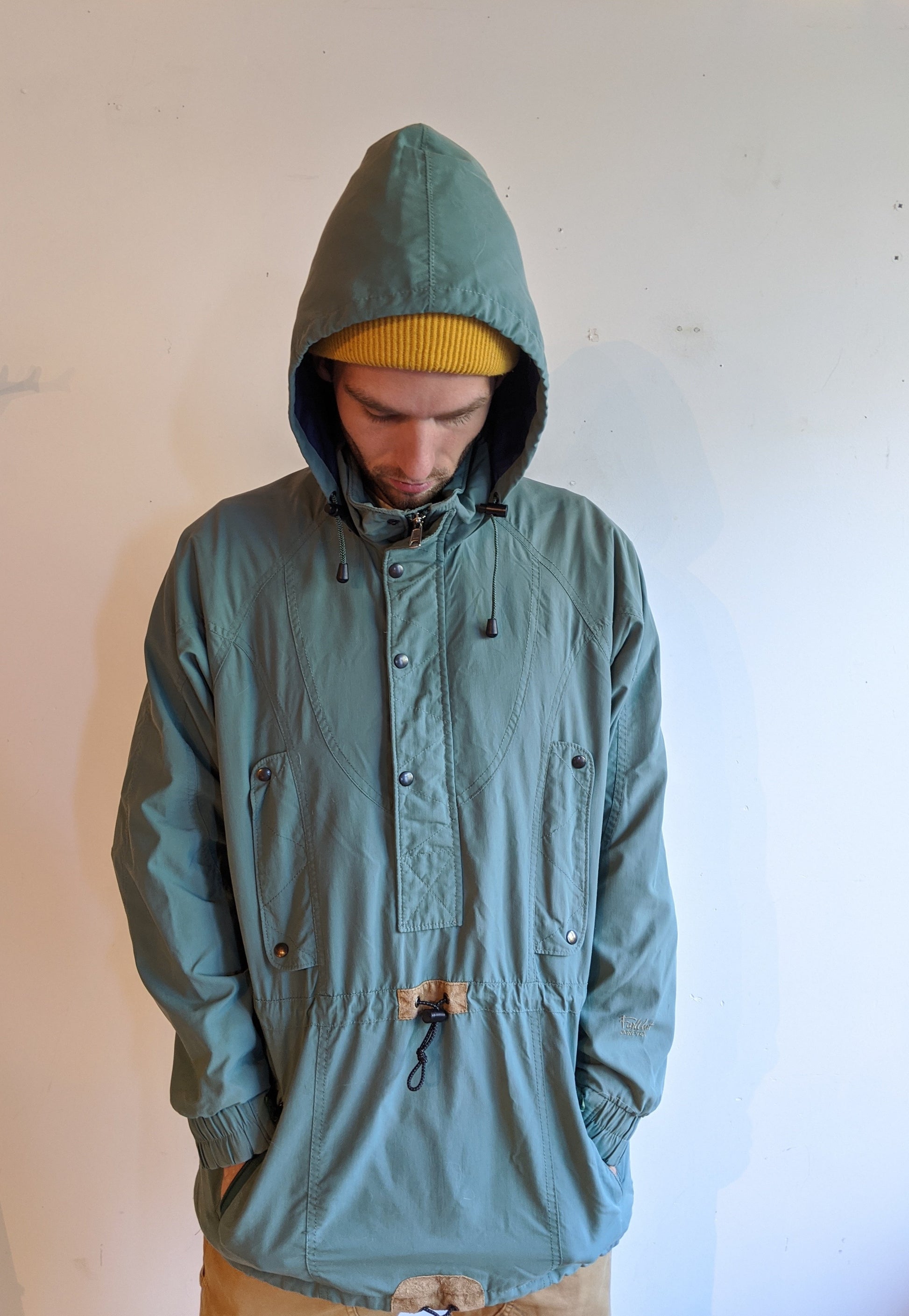 Anorak Gortex Rain Jacket FarWest 80s Vintage Mens