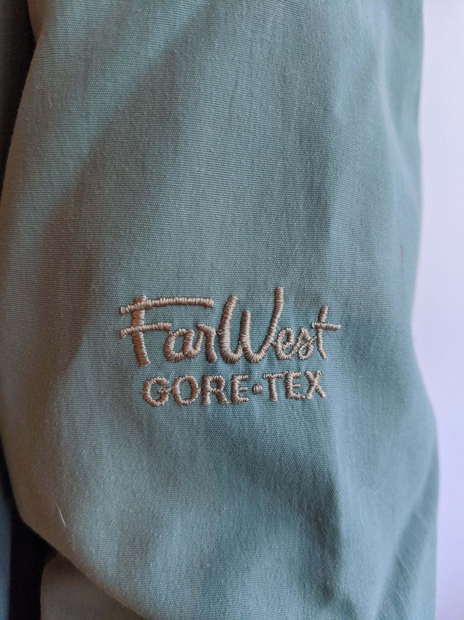 Anorak Gortex Rain Jacket FarWest 80s Vintage Mens