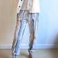 Stripe Pants Utility Fatigue Style Cotton Men Retro 70s