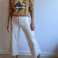 Ecru Wide Pant Retro Womens 70s Style