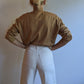 Ecru Wide Pant Retro Womens 70s Style