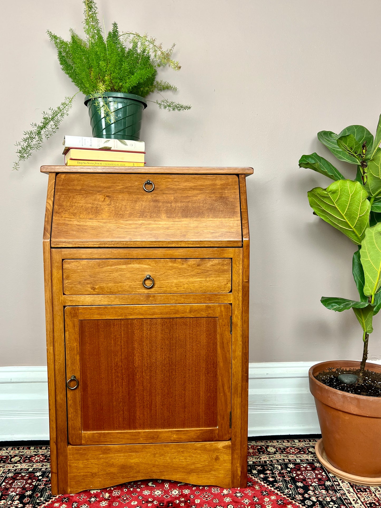 The Golden Bell Secretary Desk