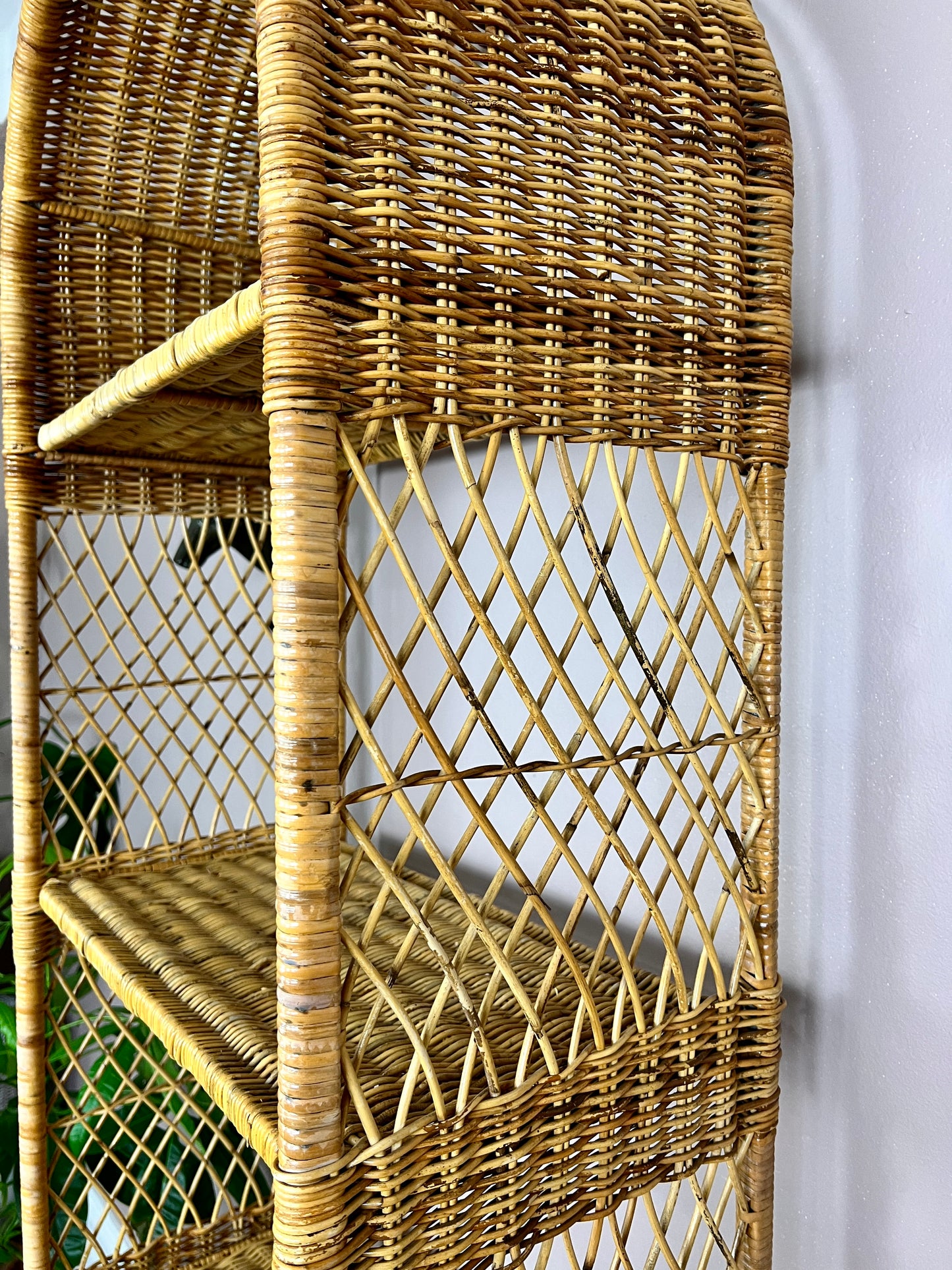 The Silvia Wicker Shelf