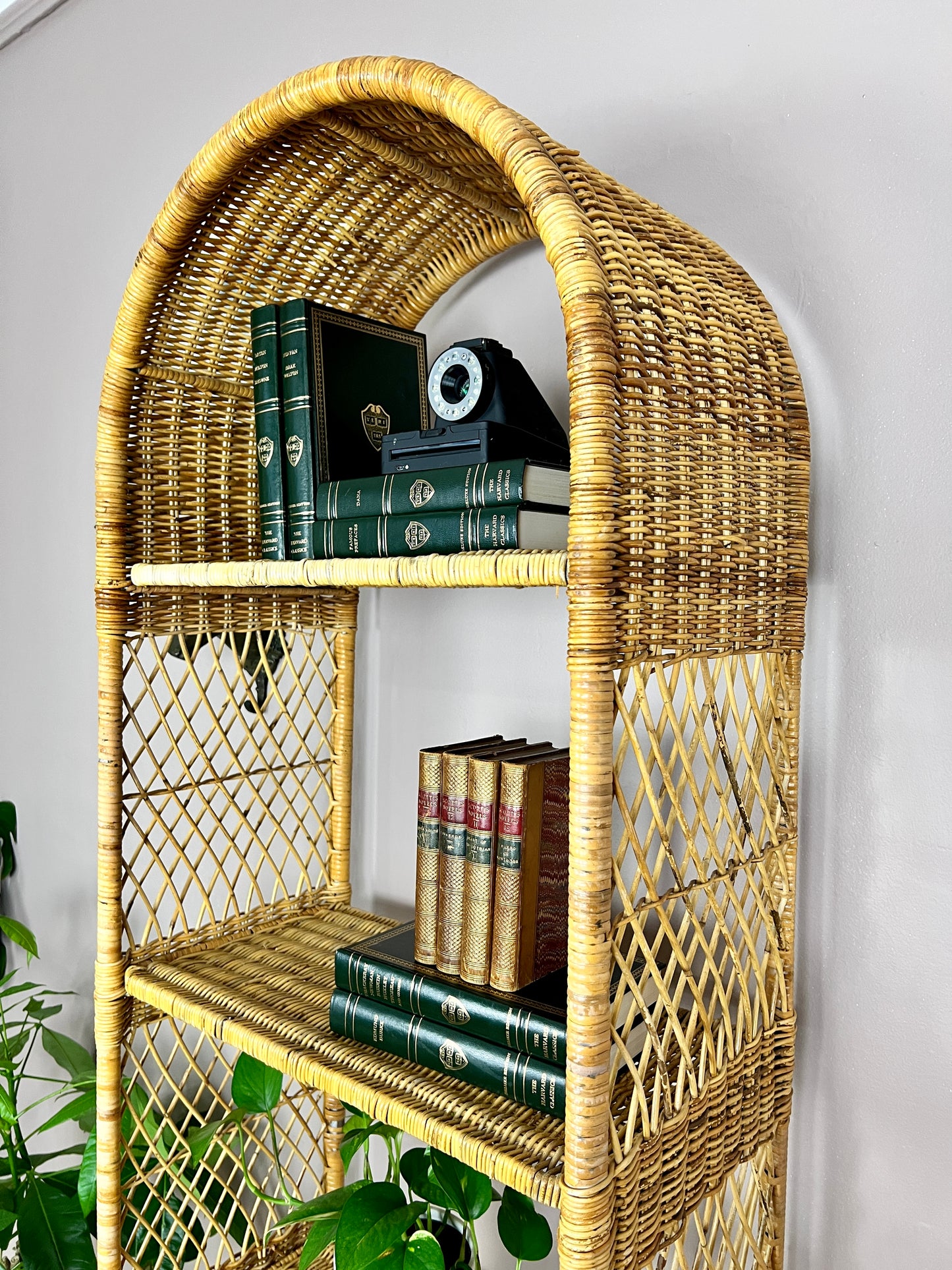 The Silvia Wicker Shelf