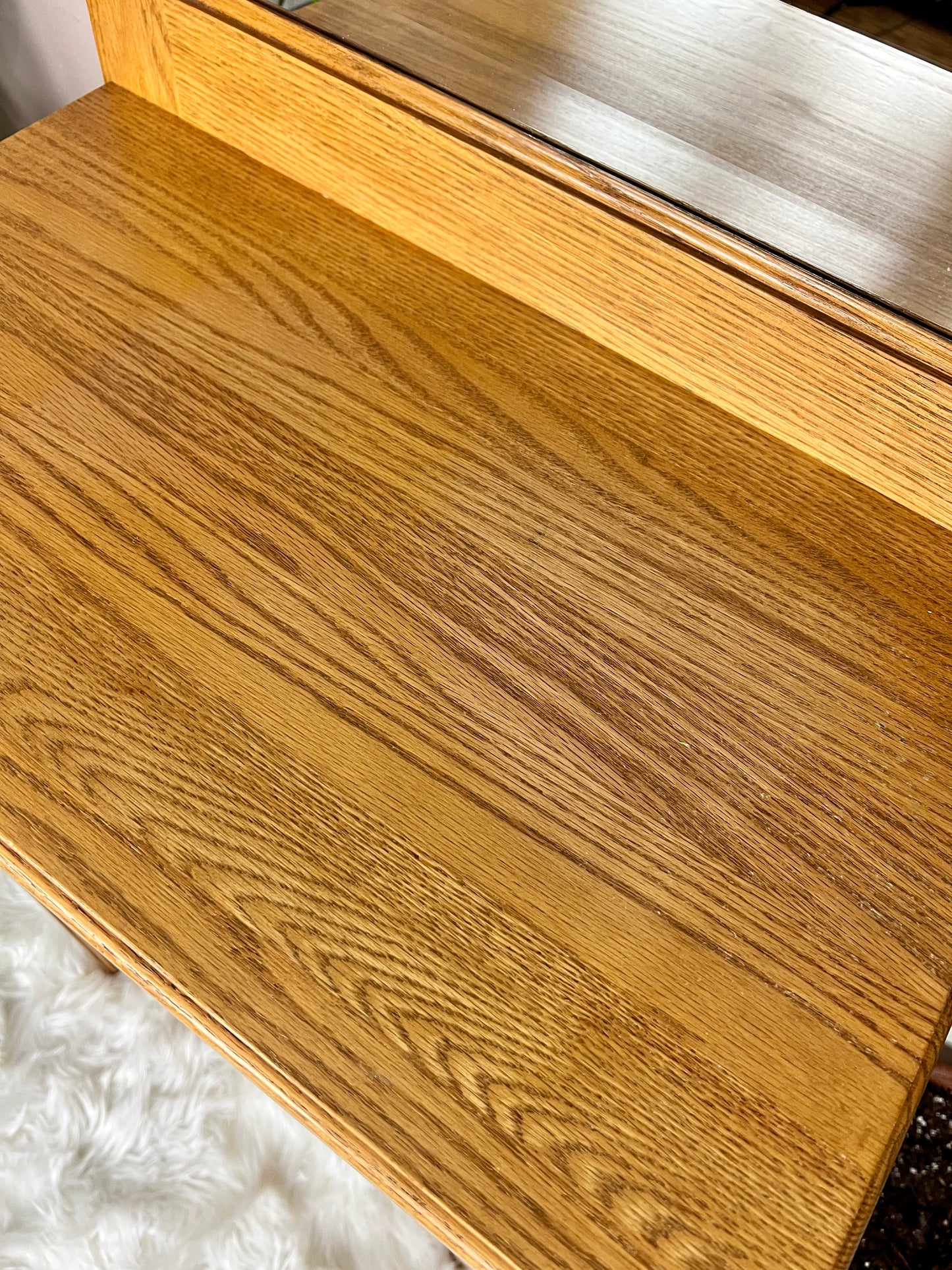 The Omari Oak Hallway Table