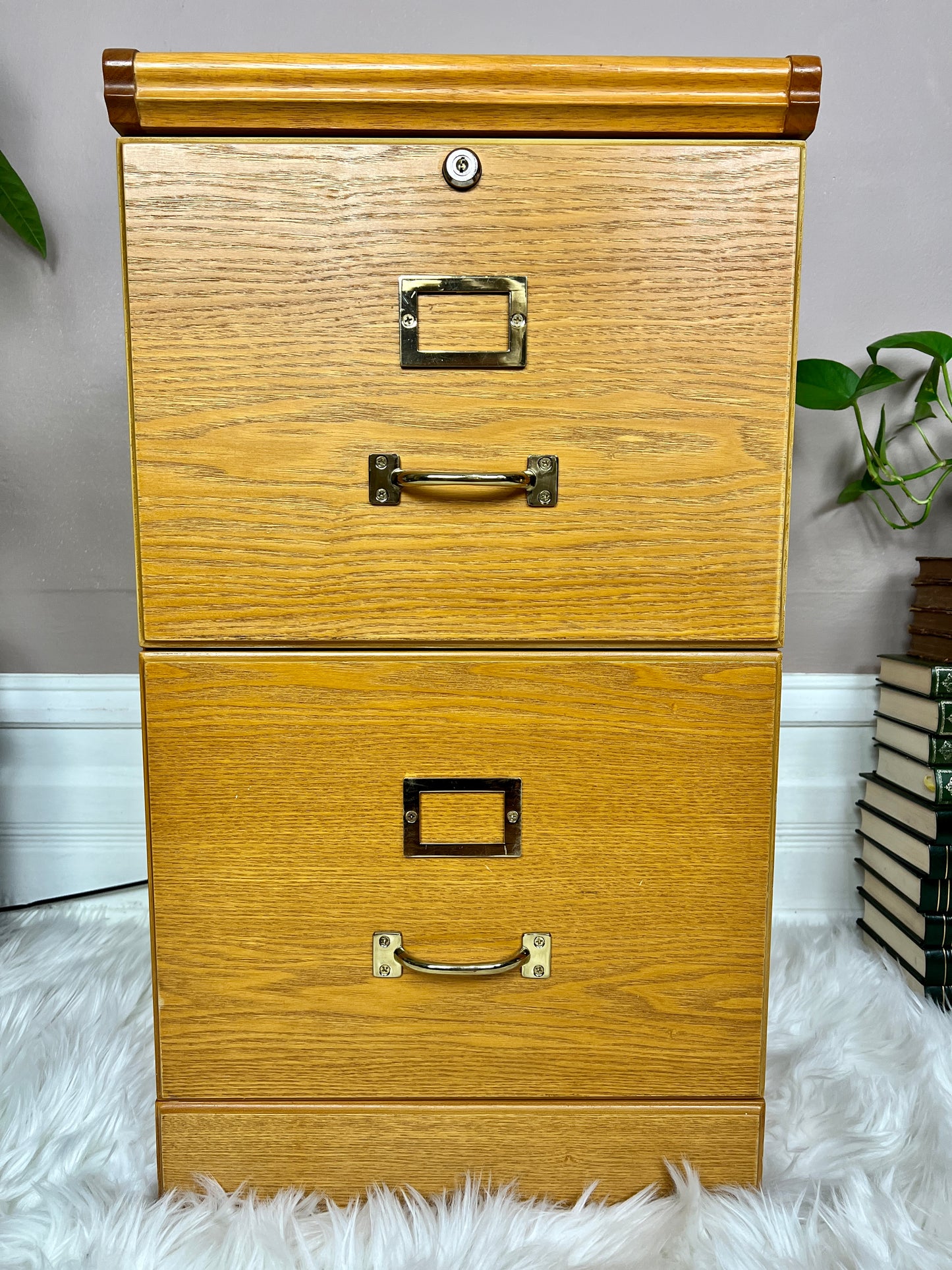 The Orlin Oak Cabinet