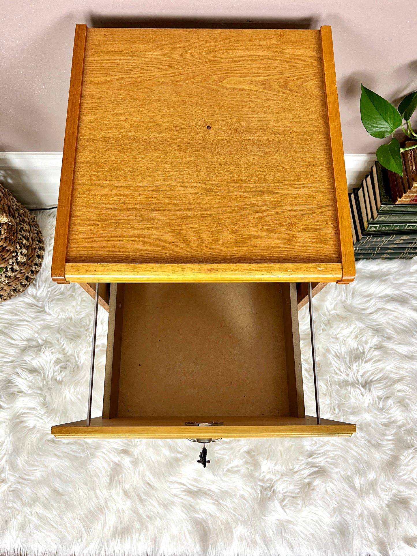 The Orlin Oak Cabinet