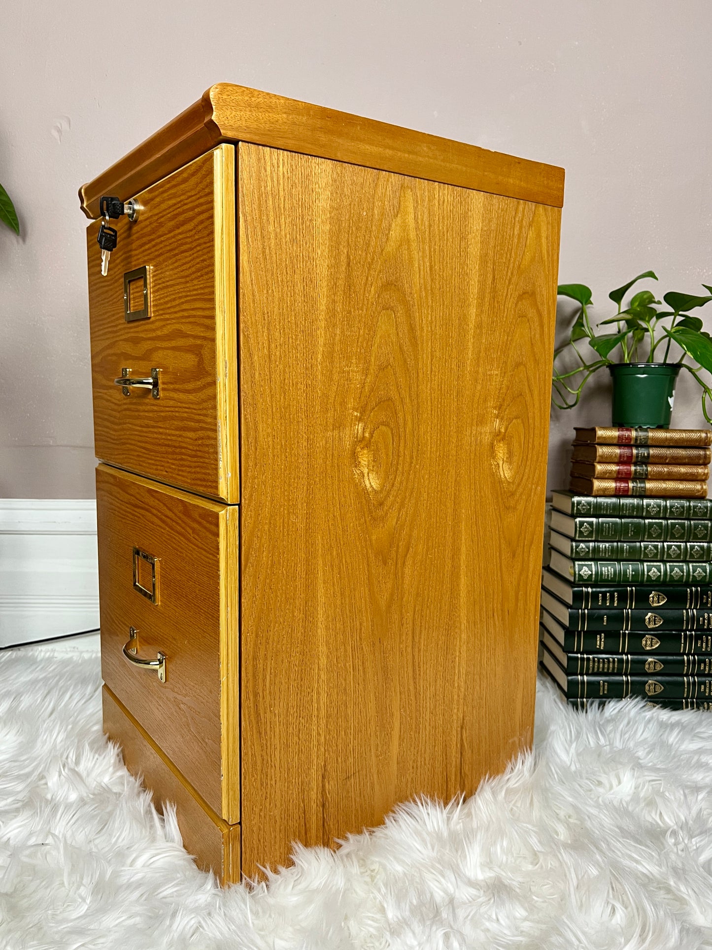 The Orlin Oak Cabinet