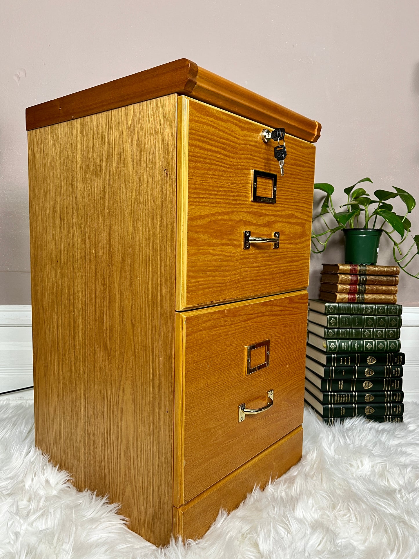 The Orlin Oak Cabinet