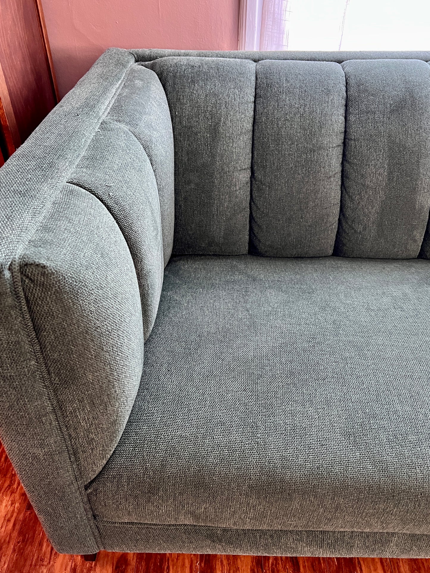 The Forest Green Sofa