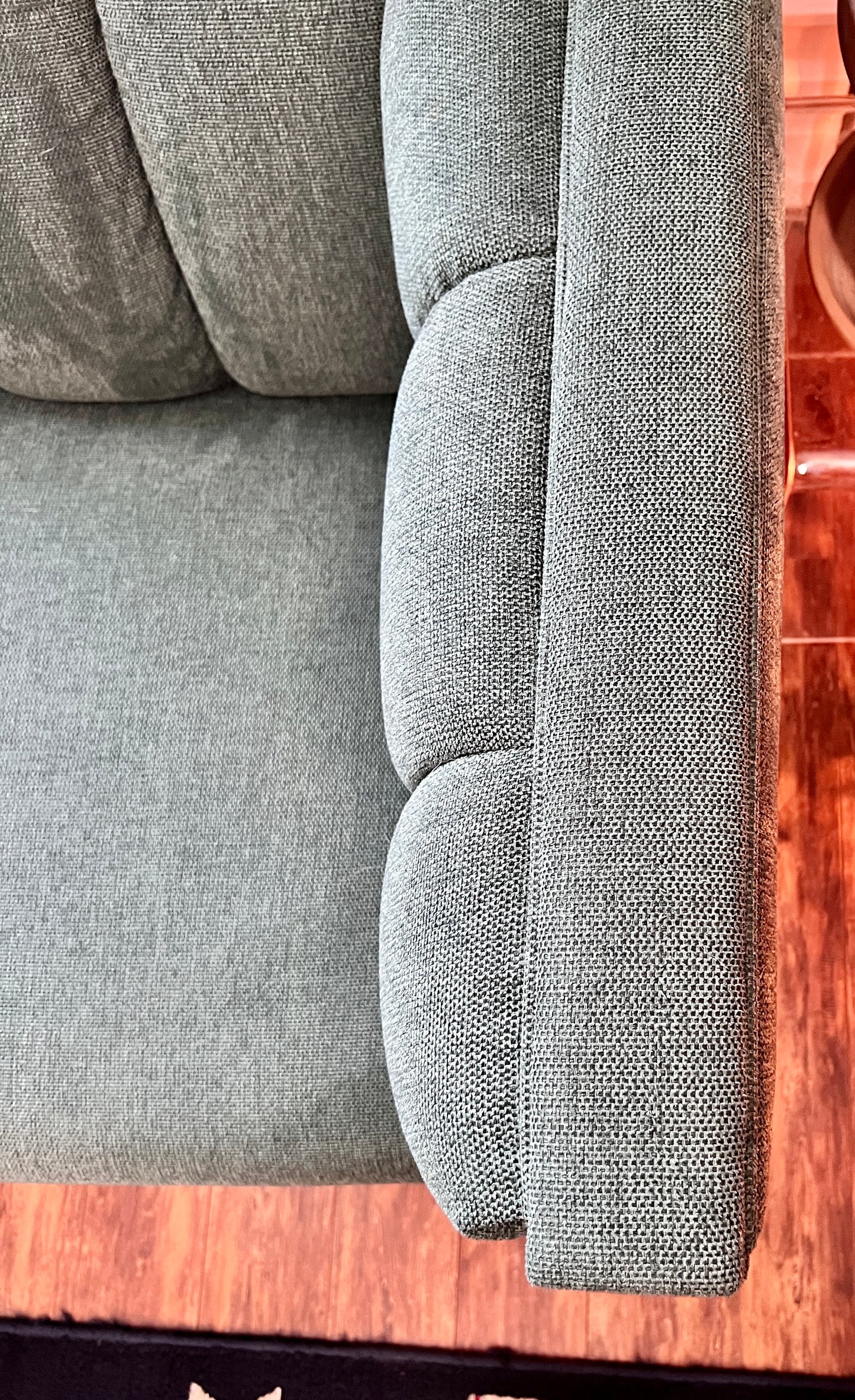 The Forest Green Sofa