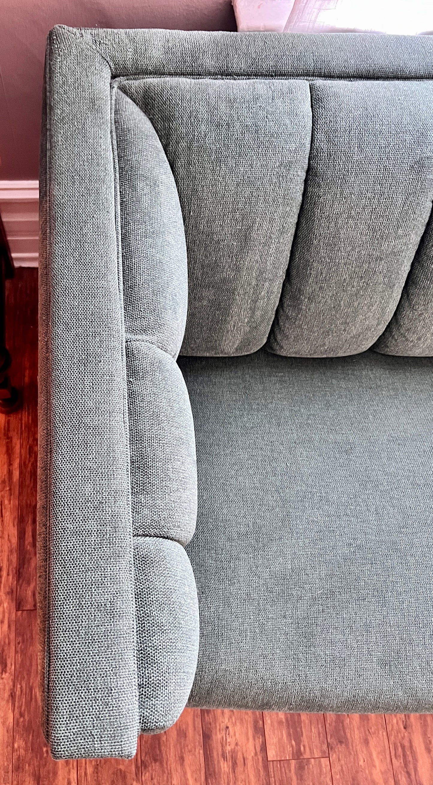The Forest Green Sofa