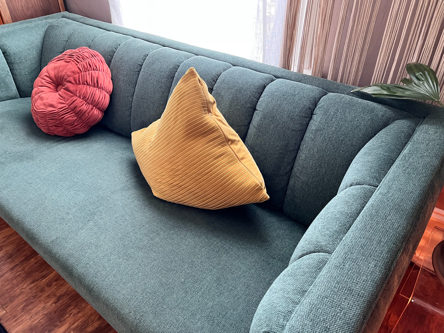 The Forest Green Sofa