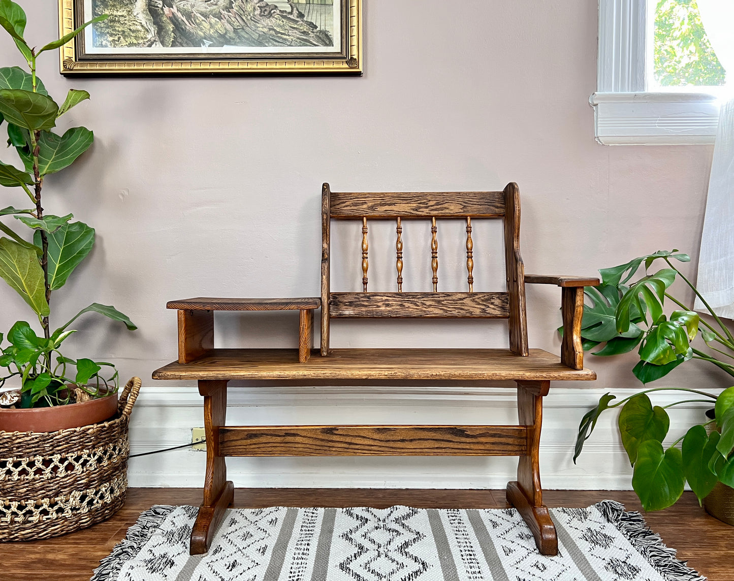 The Francine Oak Bench