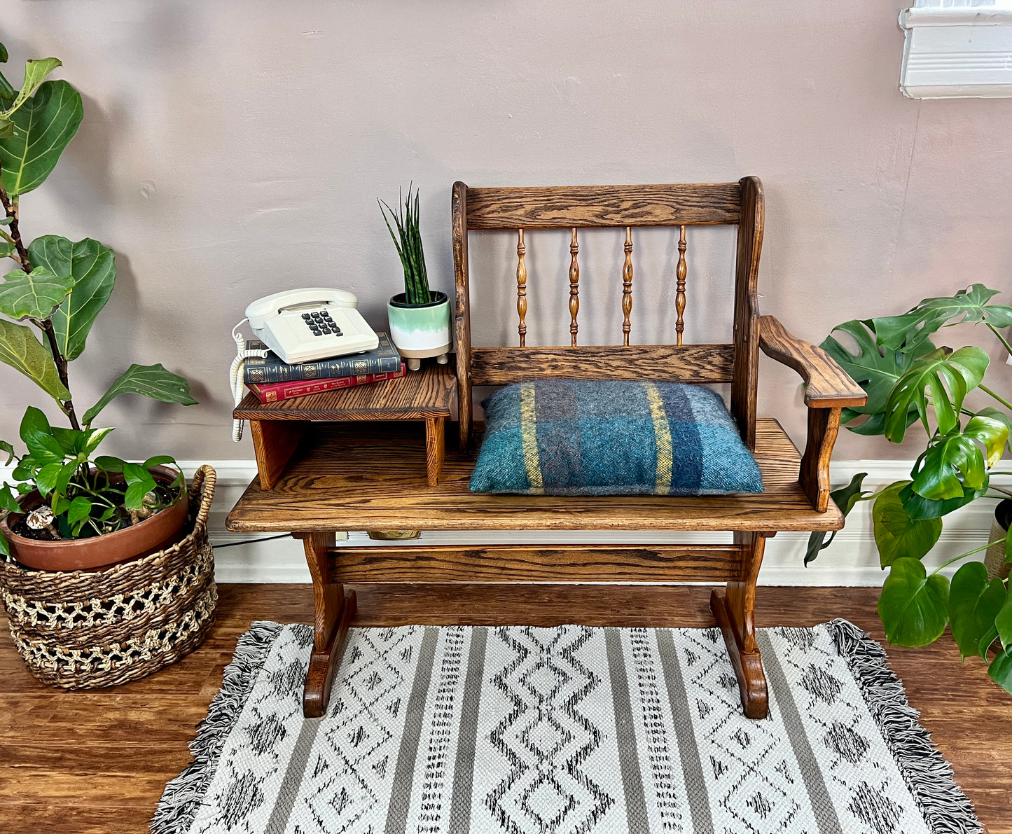 The Francine Oak Bench