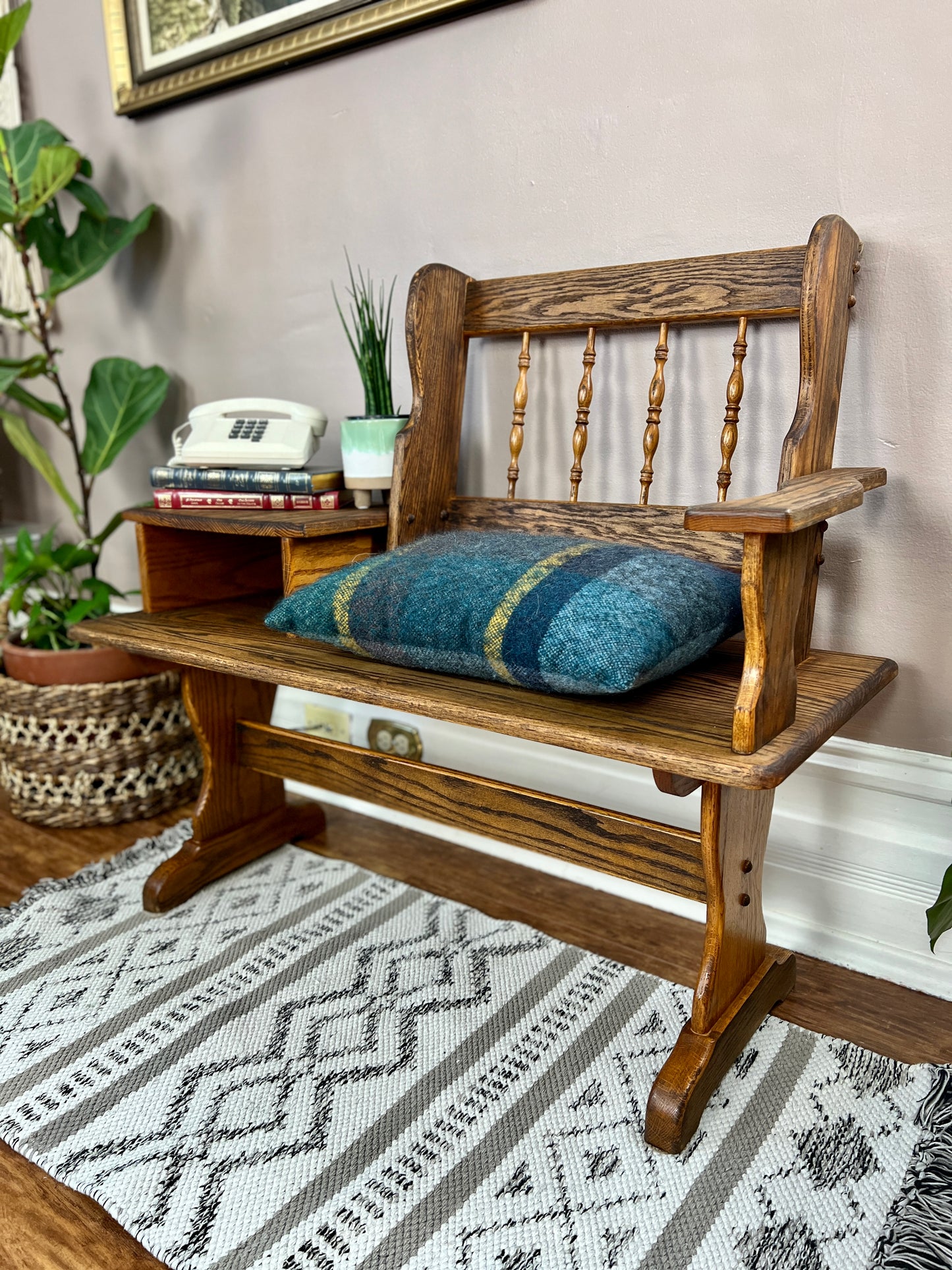 The Francine Oak Bench