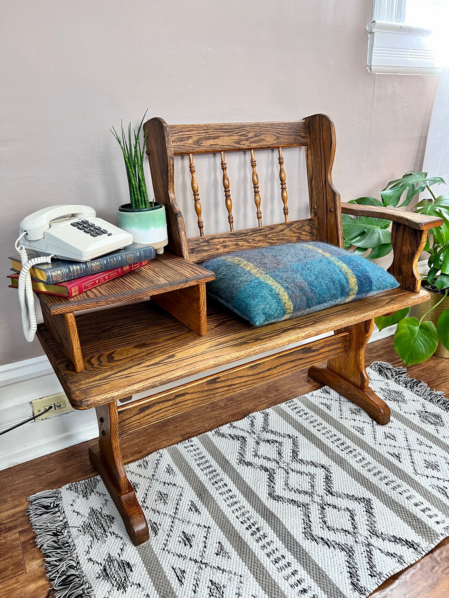The Francine Oak Bench