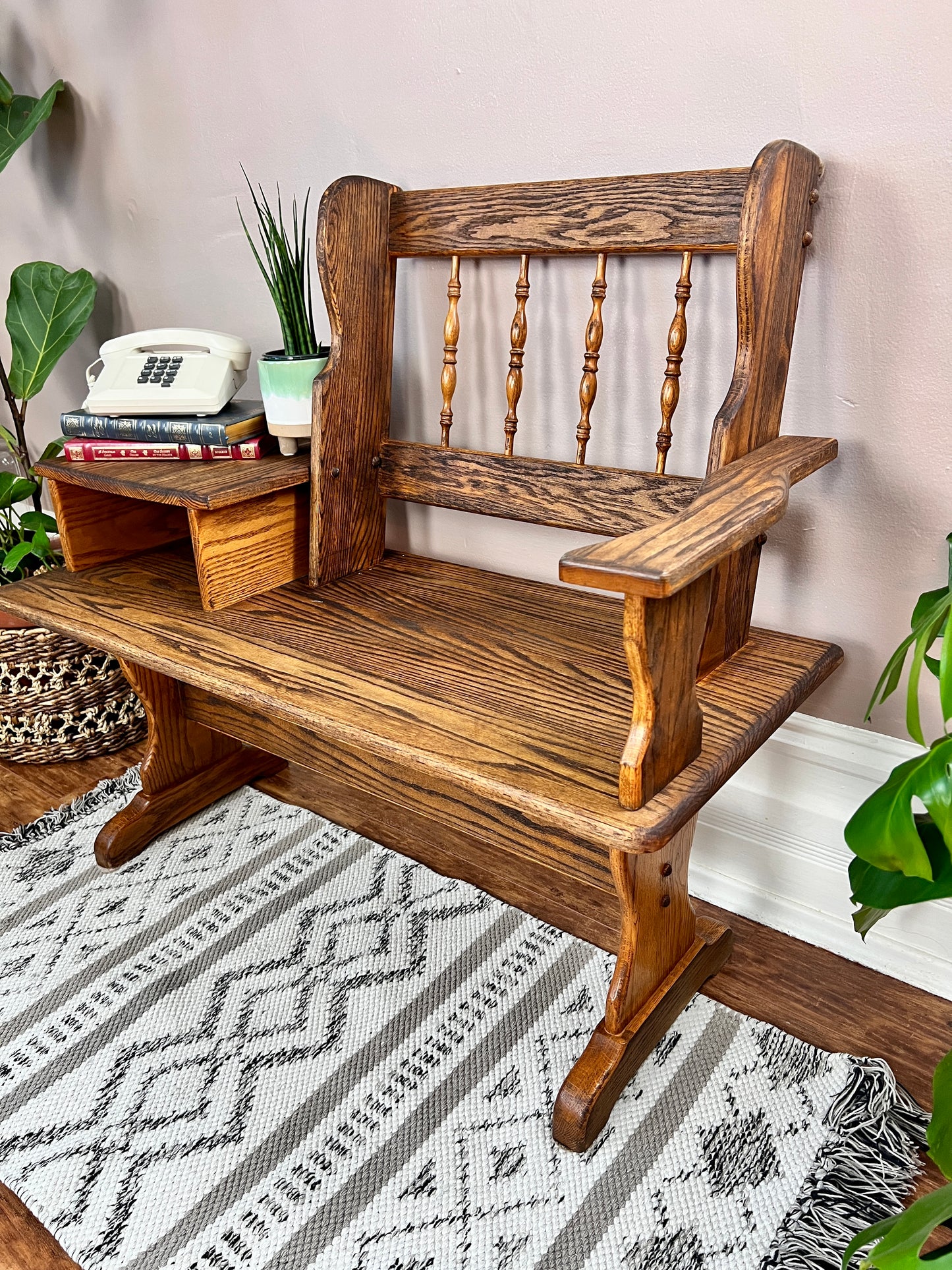 The Francine Oak Bench