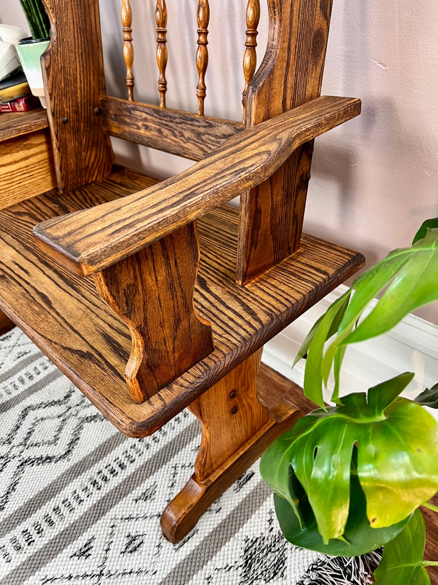 The Francine Oak Bench