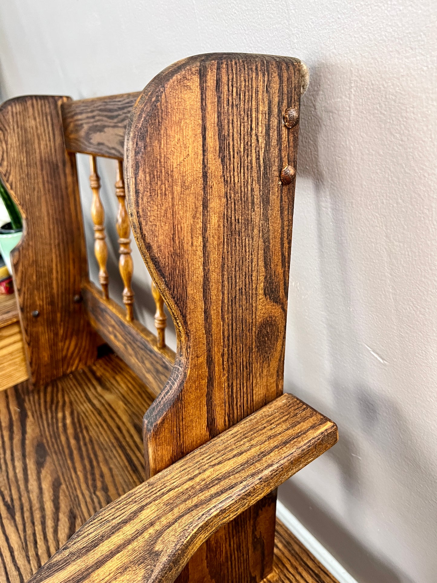 The Francine Oak Bench