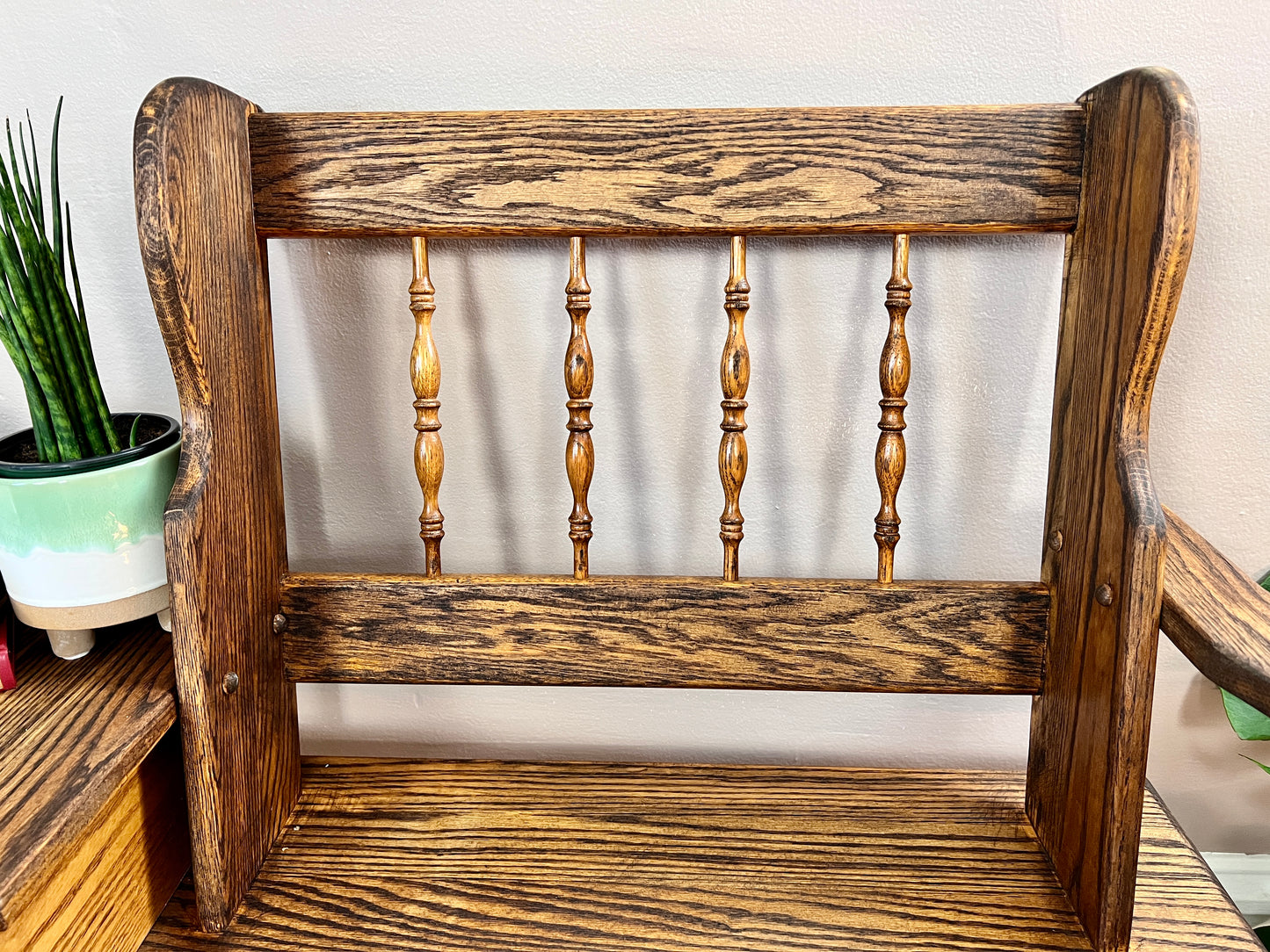 The Francine Oak Bench