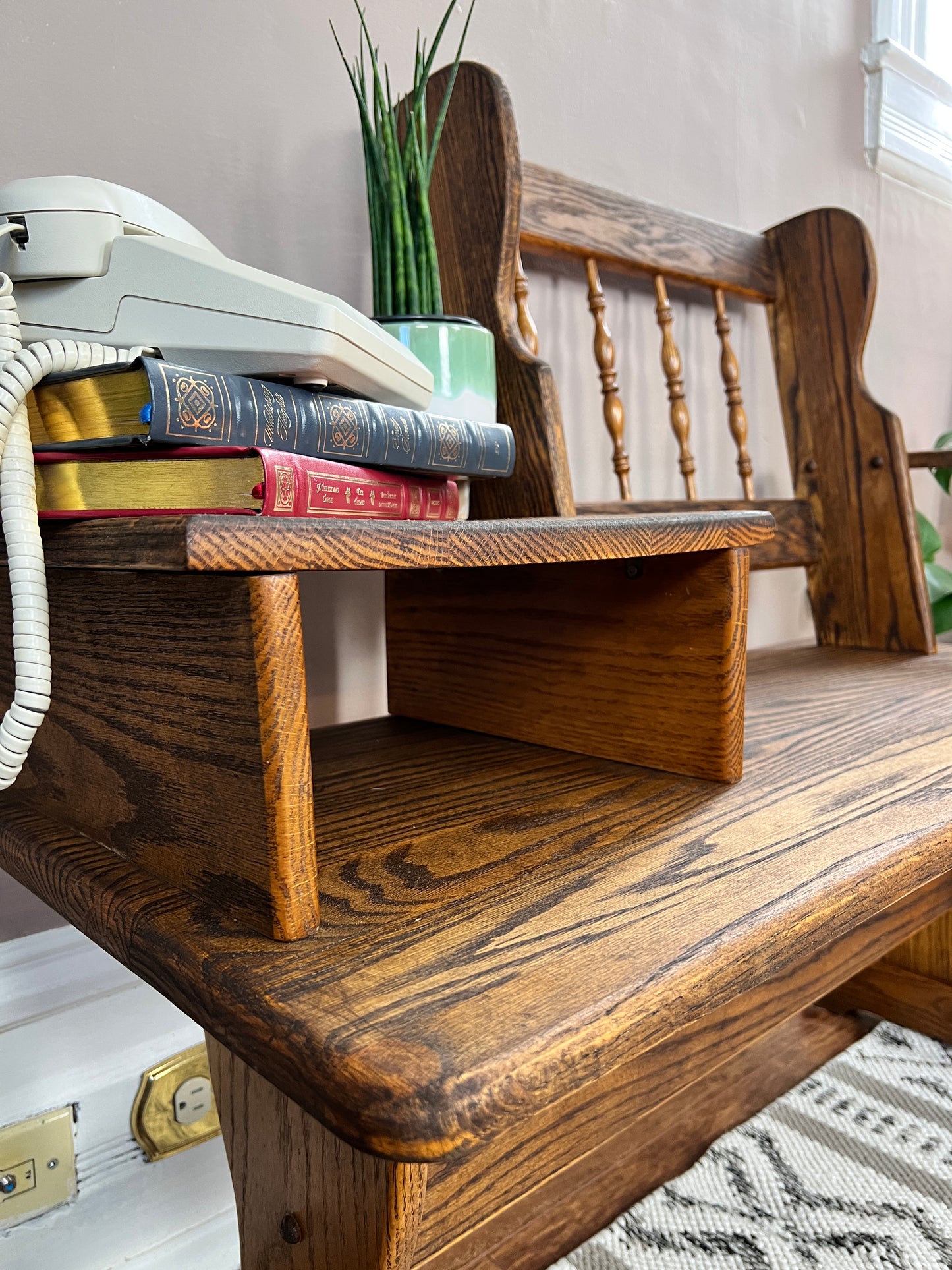 The Francine Oak Bench