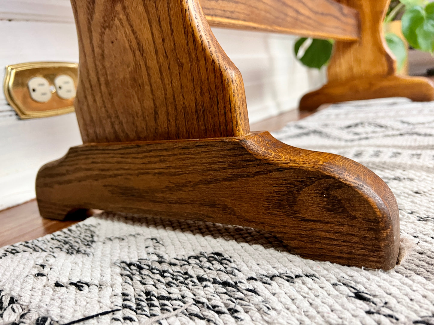 The Francine Oak Bench