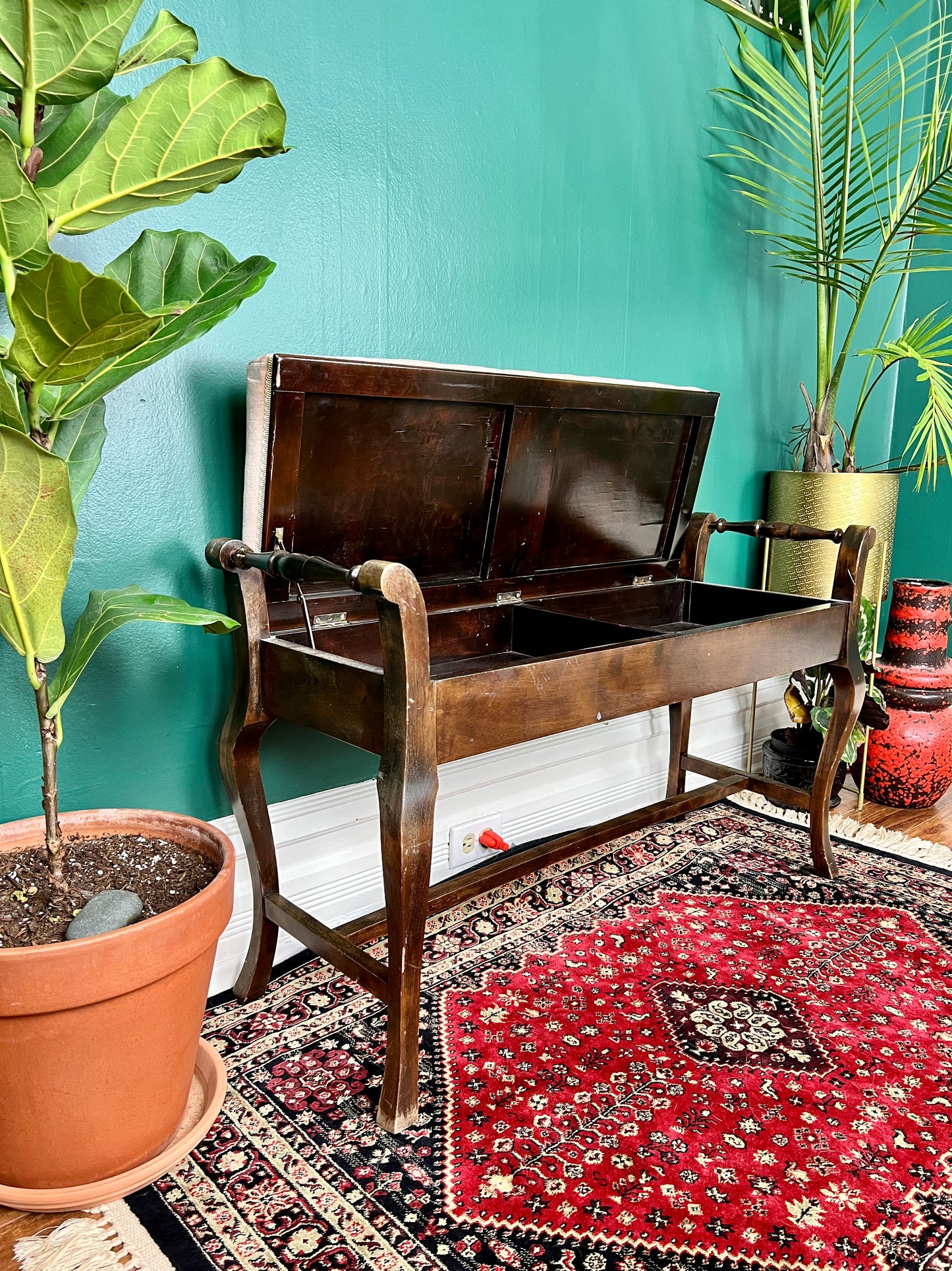 The Grey Chateau Bench