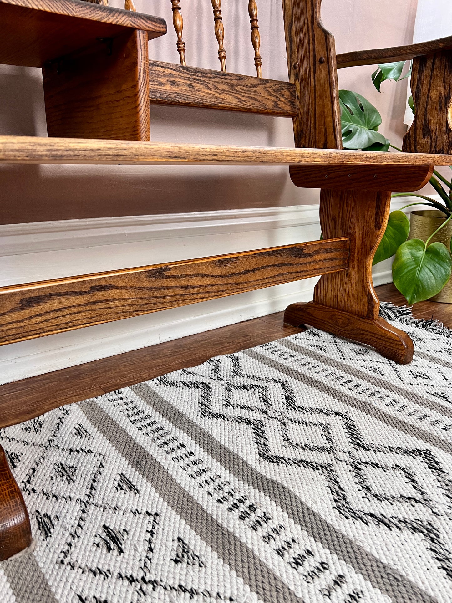 The Francine Oak Bench