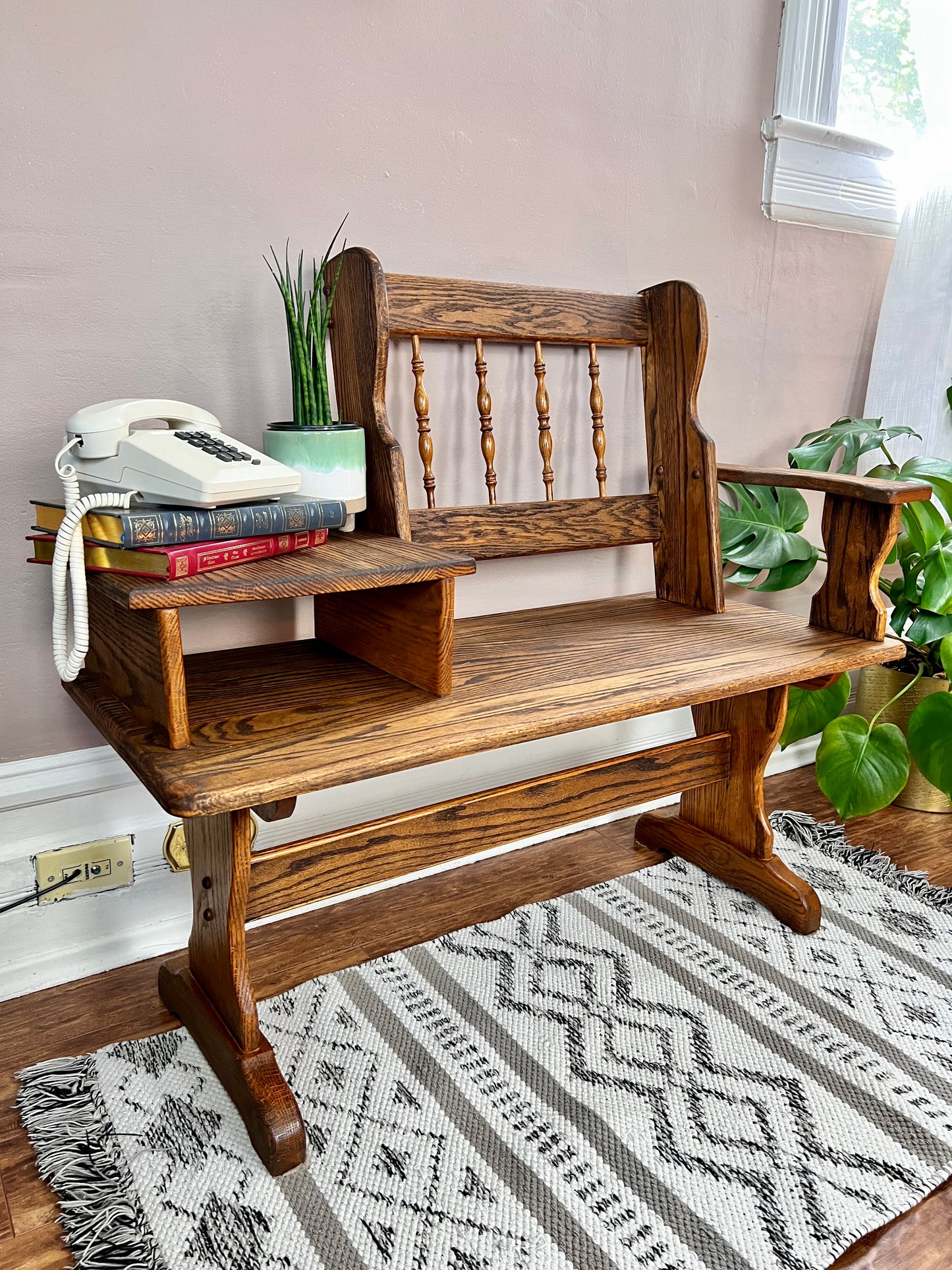 The Francine Oak Bench