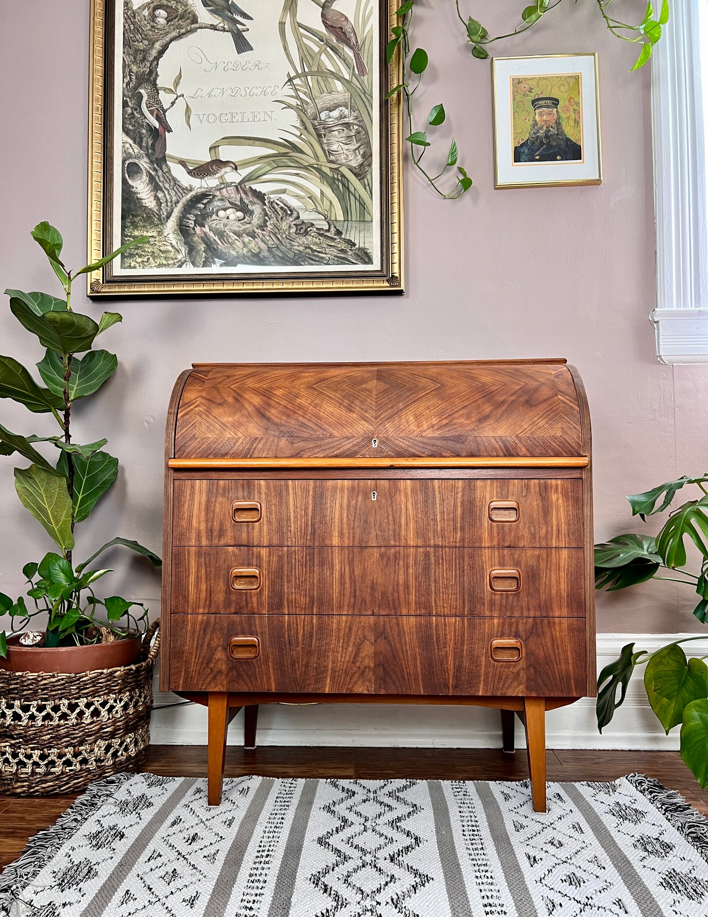The Lennart Roll Top Desk