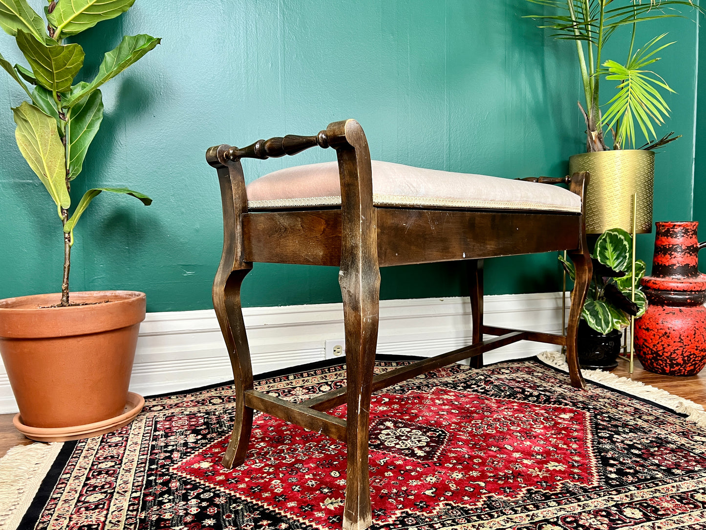 The Grey Chateau Bench