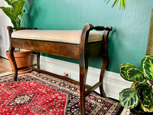 The Grey Chateau Bench