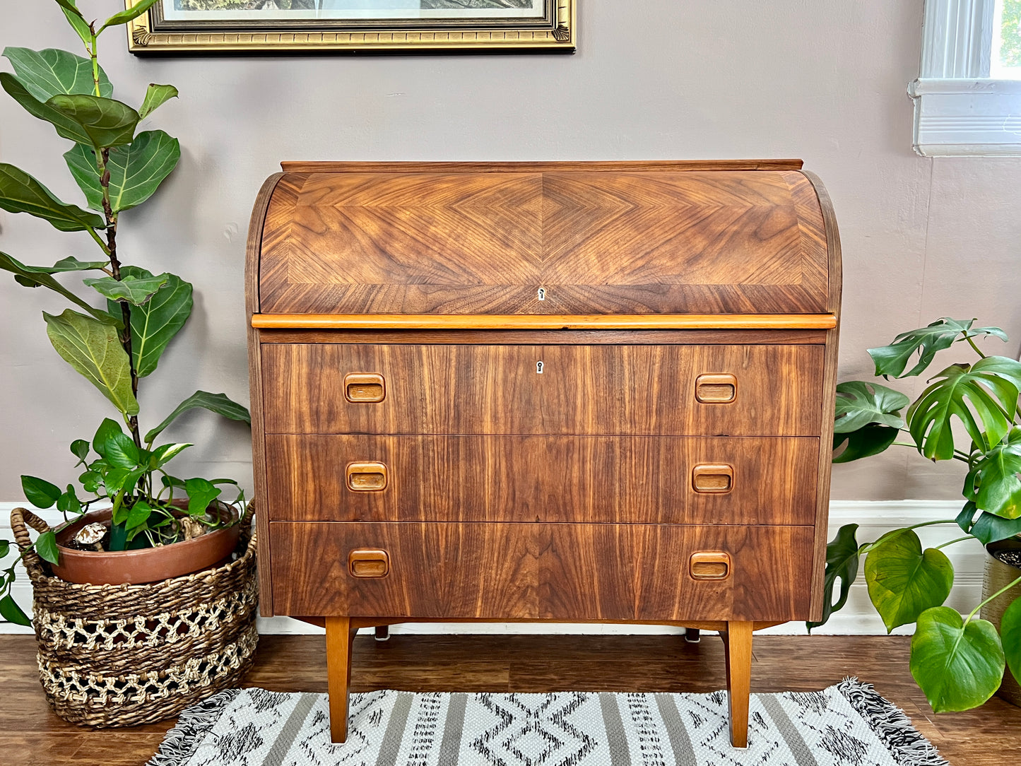 The Lennart Roll Top Desk