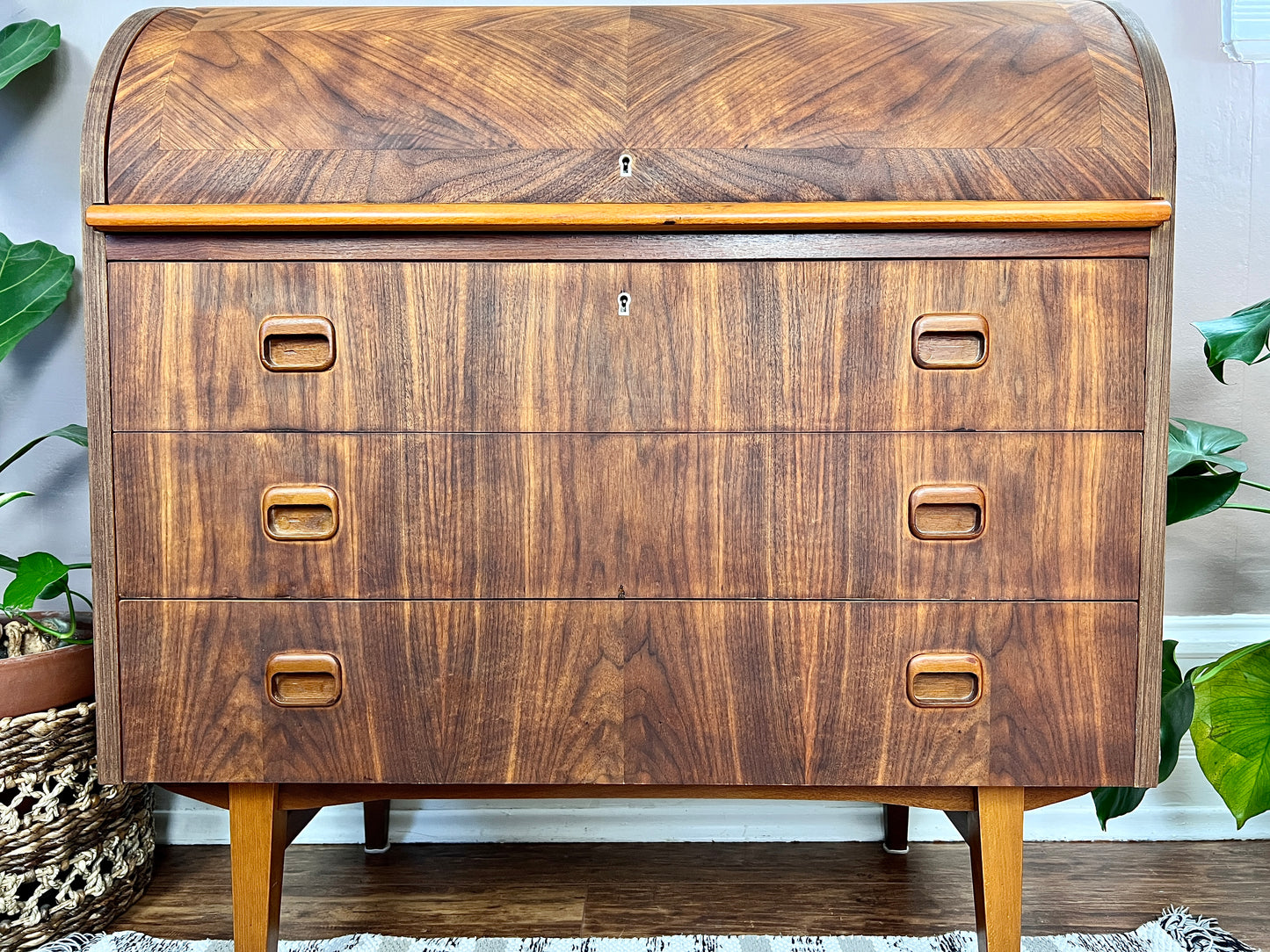The Lennart Roll Top Desk