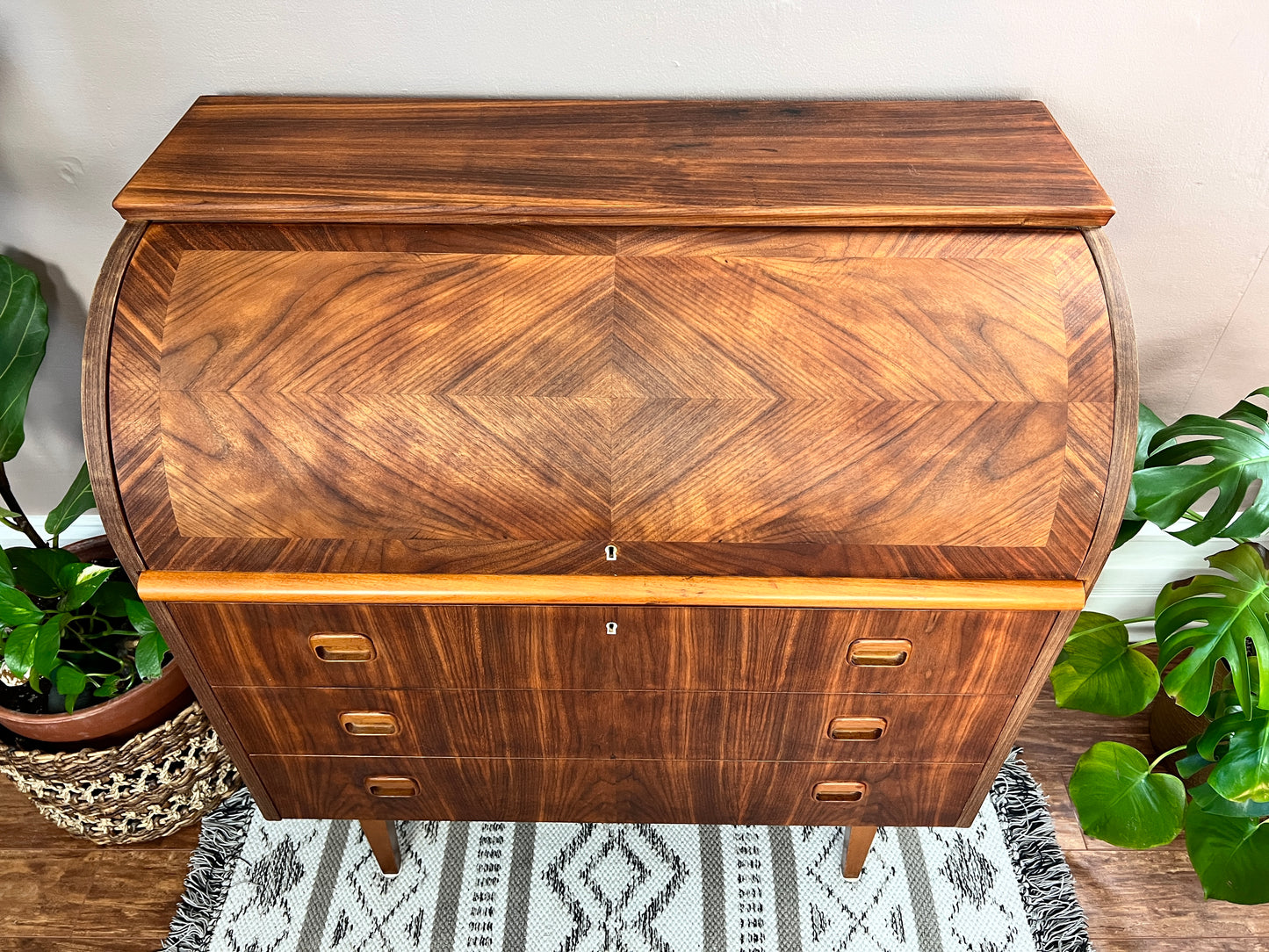 The Lennart Roll Top Desk