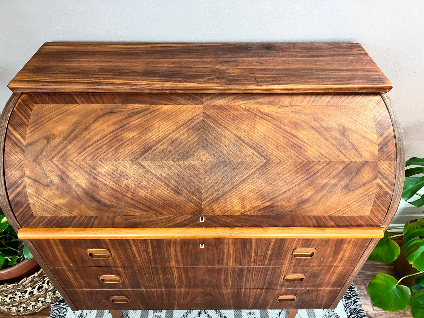 The Lennart Roll Top Desk