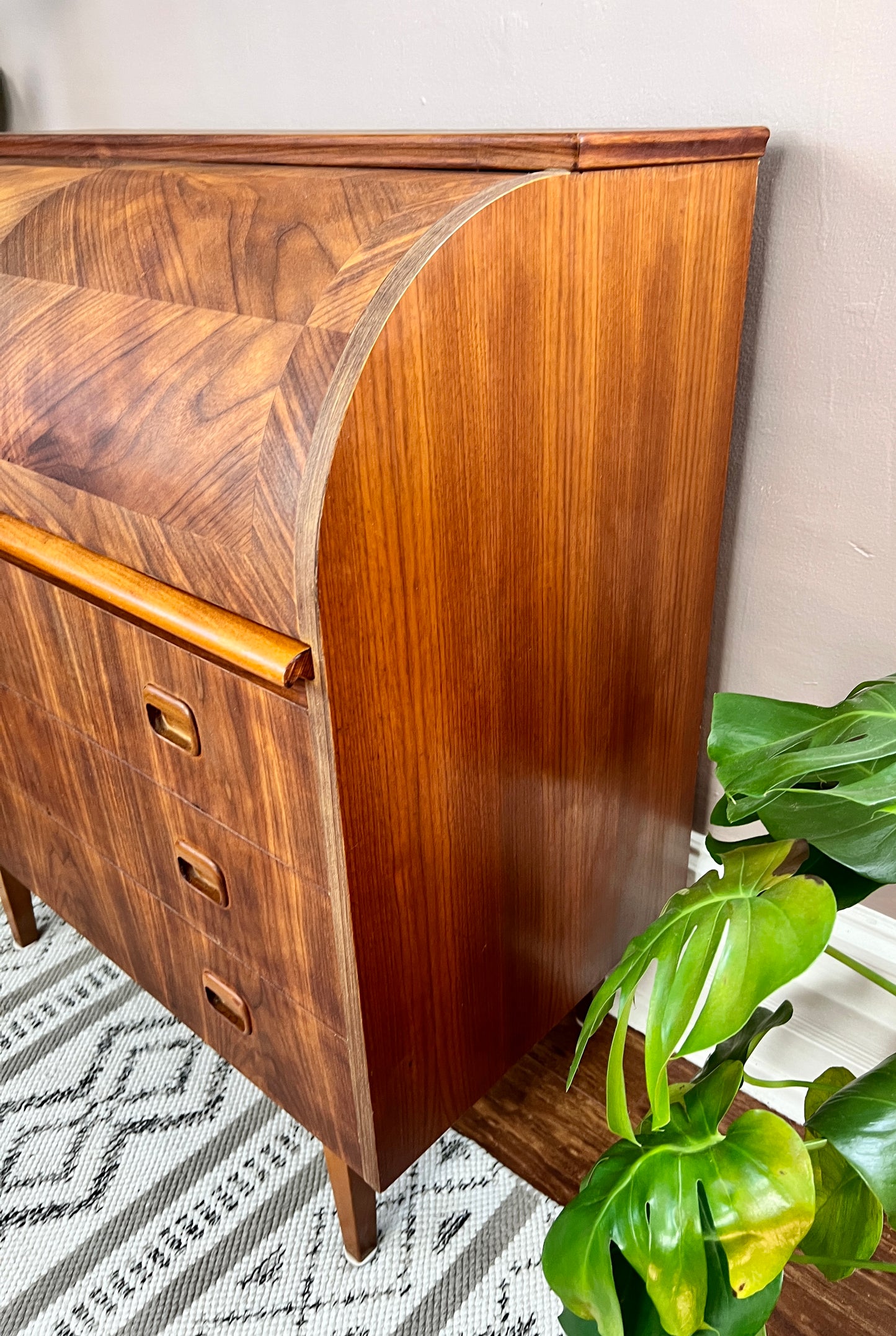 The Lennart Roll Top Desk