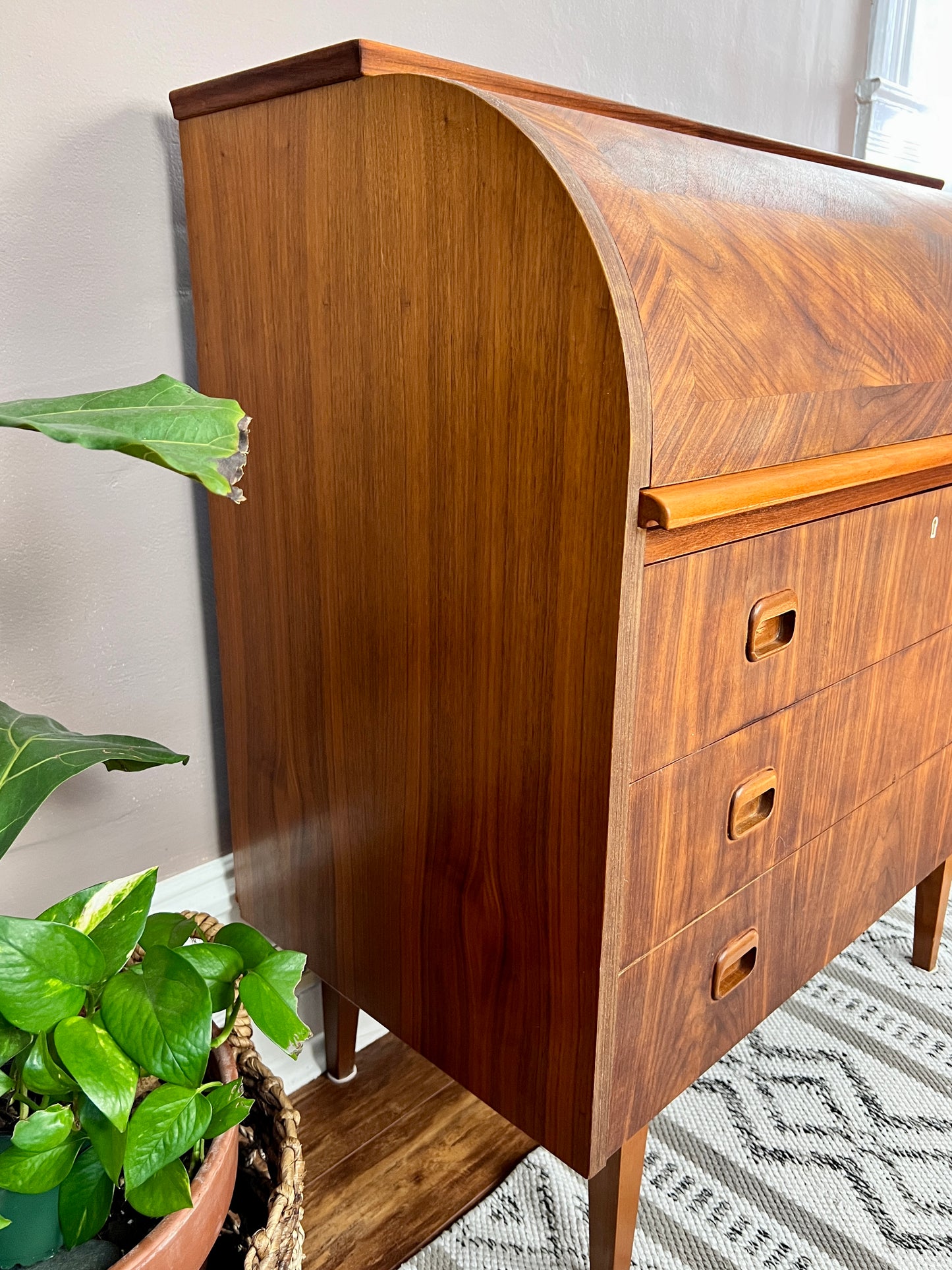 The Lennart Roll Top Desk