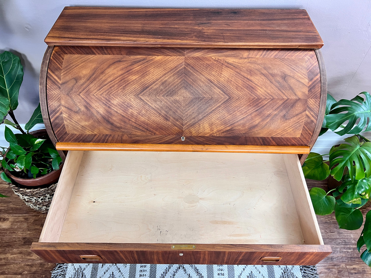 The Lennart Roll Top Desk
