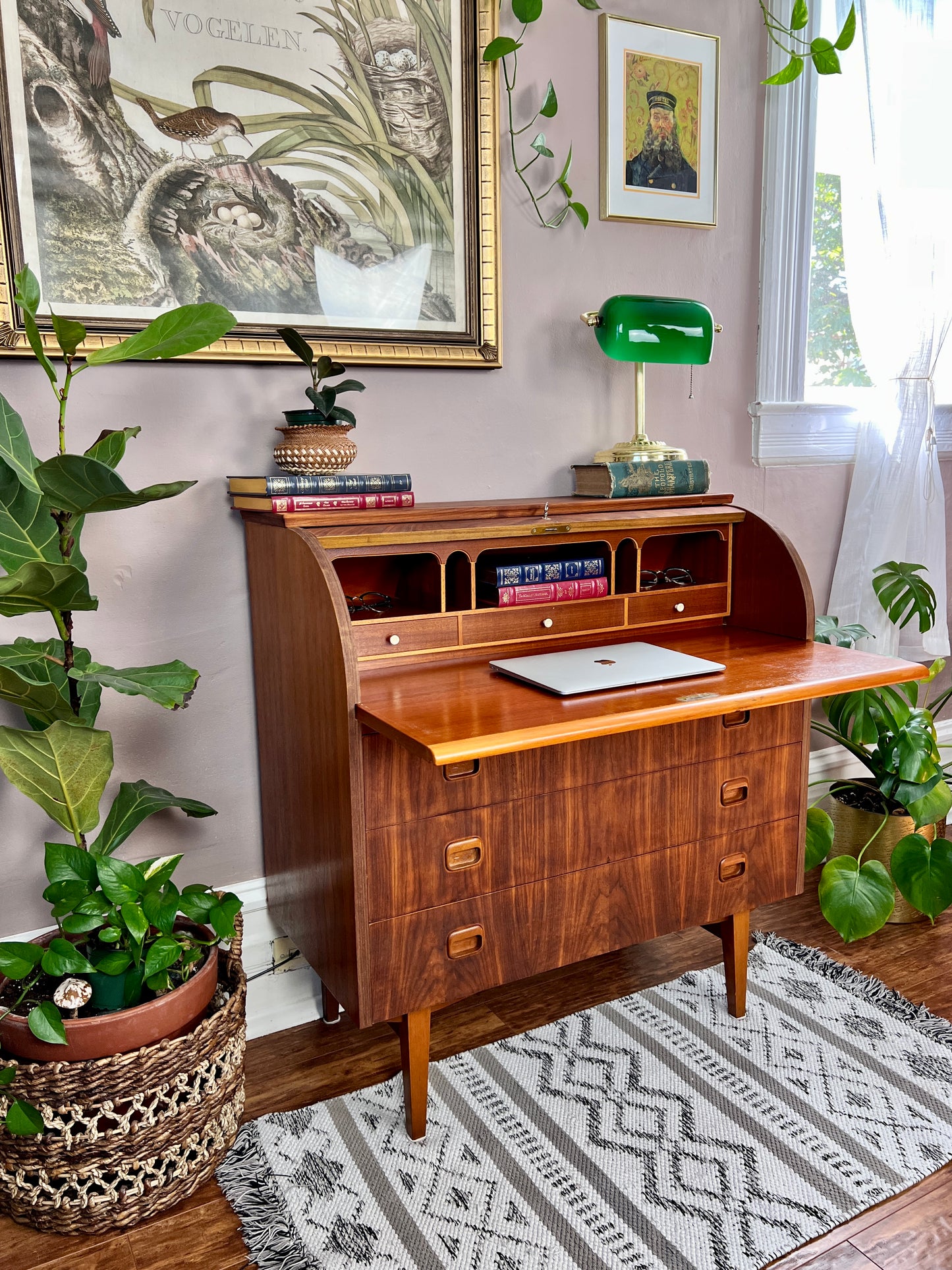 The Lennart Roll Top Desk