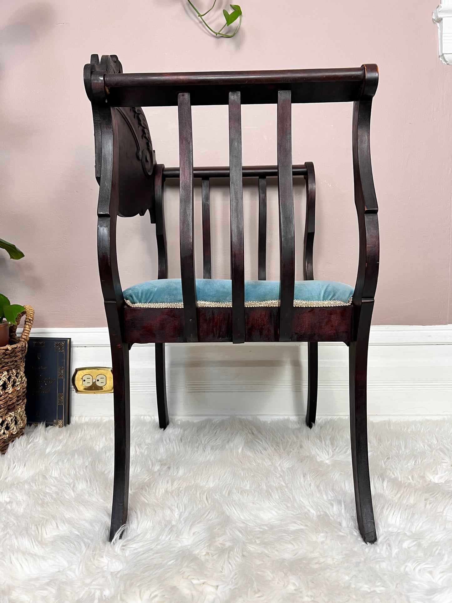 Antique Saddle Chair