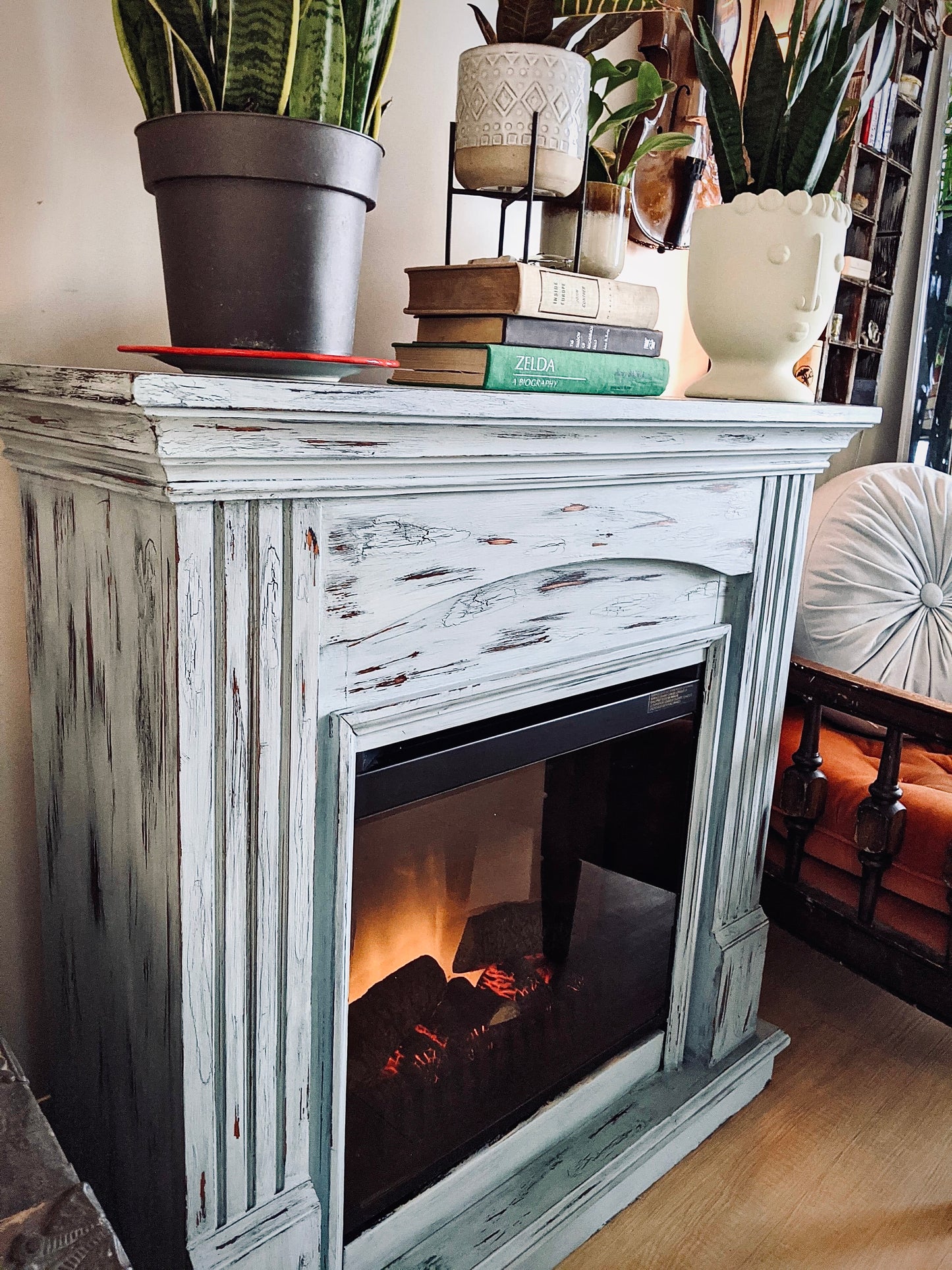 The Blue Holmes Fireplace