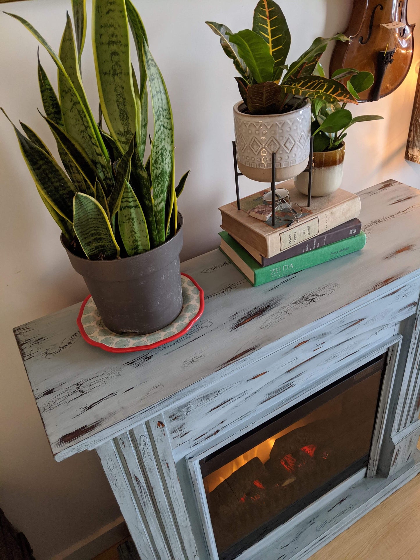The Blue Holmes Fireplace